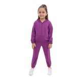 Toontoy Kız Çocuk Eşofman Takım Mor 3 YAŞ