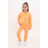 Toontoy Kız Çocuk Eşofman Takım Oranj 4 YAŞ