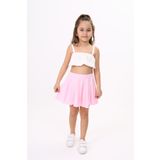 Toontoy Kız Çocuk Etek Açık Pembe 2 YAŞ