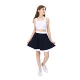 Toontoy Kız Çocuk Etek Lacivert 6-7 YAŞ
