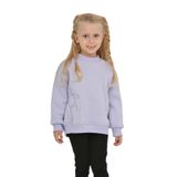 Toontoy Kız Çocuk Eva Fiyonk Nakışlı Sweatshırt - Mavi - 4 Yaş
