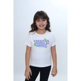 Toontoy Kız Çocuk Fresh&sweet Meyve Baskılı Tişört - Ekru - 2 Yaş