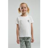 Toontoy Kız Çocuk Göğsü Baskılı Pijama Takım 14095-