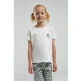 Toontoy Kız Çocuk Göğsü Baskılı Pijama Takım Yeşil 4-5 YAŞ