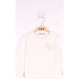 Toontoy Kız Çocuk Göğsü Nakışlı Sweatshirt - 1 Yaş - Ekru