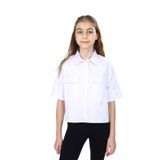 Toontoy Kız Çocuk Gömlek Beyaz 8-9 YAŞ