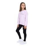Toontoy Kız Çocuk Good Thıngs Baskılı Taytlı Takım Lila 12-13 YAŞ