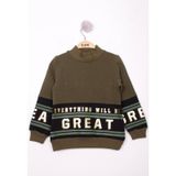 Toontoy Kız Çocuk Great Baskılı Sweatshirt