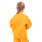 Toontoy Kız Çocuk Happy Chıld Baskılı Sweatshirt Oranj 2 YAŞ