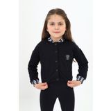 Toontoy Kız Çocuk Hırka Siyah 10-11 YAŞ