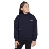 Toontoy Kız Çocuk İçi Pamuklu Sweatshirt Lacivert 6-7 YAŞ