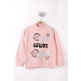 Toontoy Kız Çocuk İçi Pamuklu Sweatshirt