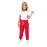 Toontoy Kız Çocuk İki Yanı Cepli Eşofman Alt Fuşya 4 YAŞ