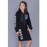 Toontoy Kız Çocuk Instagram Baskılı Etekli Takım