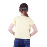 TOONTOY Kız Çocuk Instagram Baskılı Tişört 12 Yaş, 12 Yaş, 11055-, Sarı, Kız çocuk