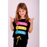 Toontoy Kız Çocuk Instagram Baskılı Tişört