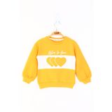 Toontoy Kız Çocuk Kalp Nakışlı Sweatshirt