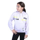 Toontoy Kız Çocuk Kapüşolu Kanguru Cepli Baskılı Sweatshirt Pembe 14 YAŞ