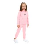 TOONTOY Kız Çocuk Kapüşonlu Eşofman Takım, 4 Yaş, 4 Yaş, 24600, Pembe, kız-çocuk