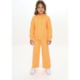 Toontoy Kız Çocuk Kapüşonlu Eşofman Takım - 5 Yaş - Oranj