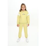 Toontoy Kız Çocuk Kapüşonlu Eşofman Takım Açık Yeşil 3 YAŞ