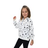 Toontoy Kız Çocuk Kapüşonlu Hırka Ekru 4 YAŞ