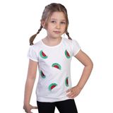 TOONTOY Kız Çocuk Karpuz Nakışlı Tişört 1 Yaş, 1 Yaş, 10907-, Ekru, Kız bebek