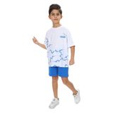 Toontoy Kız Çocuk Karyoka Dikişli Tayt Saks 6-7 YAŞ