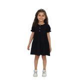 Toontoy Kız Çocuk Karyoka Dikişli Tayt Siyah 6-7 YAŞ