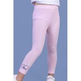 TOONTOY Kız Çocuk Kedi Nakışlı Tayt 3 Yaş, 3 Yaş, 12342-1, Pembe, kız-çocuk