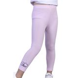 Toontoy Kız Çocuk Kedi Nakışlı Tayt Pembe 2 YAŞ