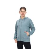 Toontoy Kız Çocuk Kirli Dikişli Kapüşonlu Hırka Mavi 13-14 YAŞ