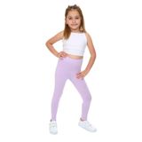 Toontoy Kız Çocuk Kirpi Baskılı Tayt Lila 2 YAŞ