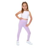 Toontoy Kız Çocuk Kirpi Baskılı Tayt Lila 5 YAŞ
