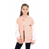 Toontoy Kız Çocuk Kolej Hırka Somon 10-11 YAŞ