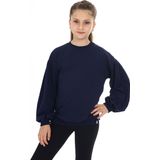 Toontoy Kız Çocuk Kolları Balon Okul Sweatshirt