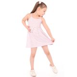 TOONTOY Kız Çocuk Komple Baskılı Elbise, 5 Yaş, 22454, Açık Lila, Kız Çocuklar