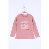 Toontoy Kız Çocuk Leopard Style Baskılı Tişört