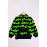 Toontoy Kız Çocuk Limited Baskılı Sweatshirt - 8 Yaş - Lacivert