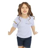 Toontoy Kız Çocuk Matısse Baskılı Tişört - 10 - 11 Yaş - Mavi
