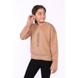 Toontoy Kız Çocuk Nakış Detaylı Sweatshirt