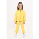 Toontoy Kız Çocuk Nakışlı Eşofman Takım Koyu Sarı 6 YAŞ
