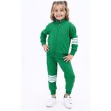 Toontoy Kız Çocuk Nakışlı Eşofman Takım Yeşil 6 YAŞ