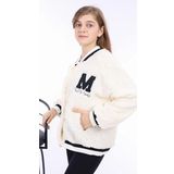 Toontoy Kız Çocuk Nakışlı Hırka Ekru 10-11 YAŞ
