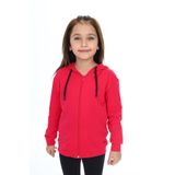 Toontoy Kız Çocuk Nakışlı Hırka Koyu Fuşya 2 YAŞ