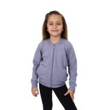 Toontoy Kız Çocuk Nakışlı Hırka Koyu Gri 2 YAŞ