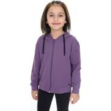 Toontoy Kız Çocuk Nakışlı Hırka Mavi 5 YAŞ