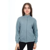 Toontoy Kız Çocuk Nakışlı Hırka Mavi 8-9 YAŞ