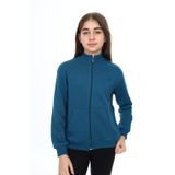 Toontoy Kız Çocuk Nakışlı Hırka Petrol Mavi 8-9 YAŞ