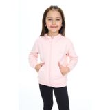 Toontoy Kız Çocuk Nakışlı Hırka Pudra 5 YAŞ